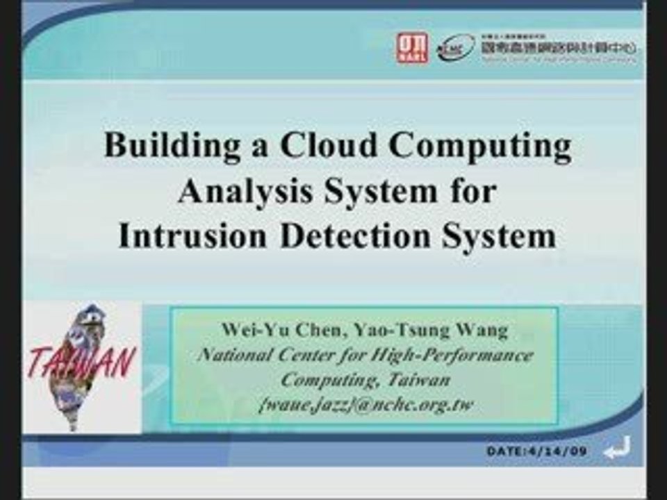 Building a Cloud Analysis System for Intrusion Detection