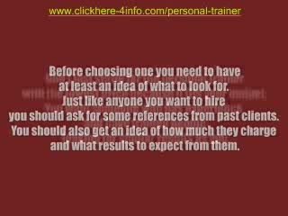 Palm Bay Personal Trainer Video Tips