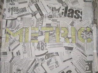 Metric: Sick Muse (Paper Mashup)