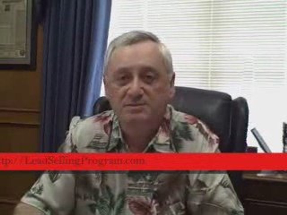 Ron LeGrand's Lead Selling System