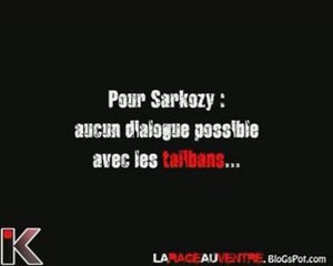 Pour Sarkozy : aucun dialogue possible avec les talibans...