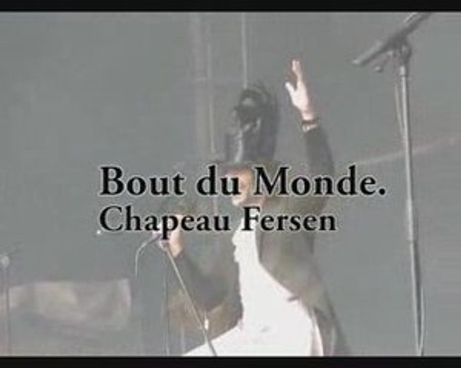 Thomas Fersen au Bout du Monde