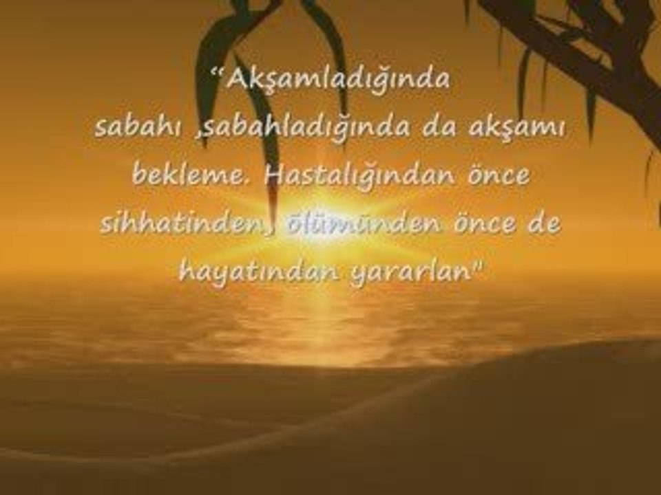 Dünya Nimetleri Fanidir.