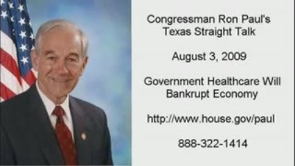 Ron Paul Healthcare Plan Based on Economic Fantasy