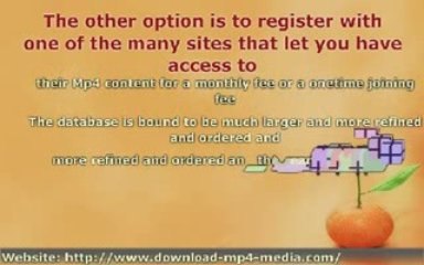 Free Mp4 Downloads For You In Various Media Formats