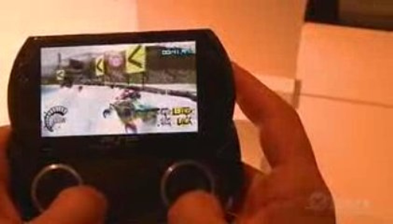 Motorstorm Arctic edge- Gameplay E3 2009 - PSP