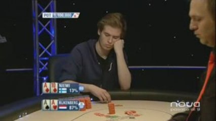 EPT 5 San Remo 2009 Final Table pt5 Spanish