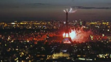 Feux du 14 Juillet 2009 à Paris