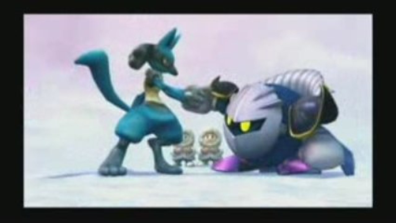 Super Smash Bros Brawl : Lucario et Meta Knight à bord