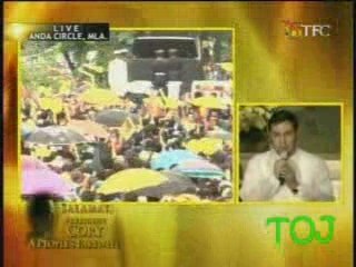 Impossible Dream - Jed Madela Cory Aquino Funeral