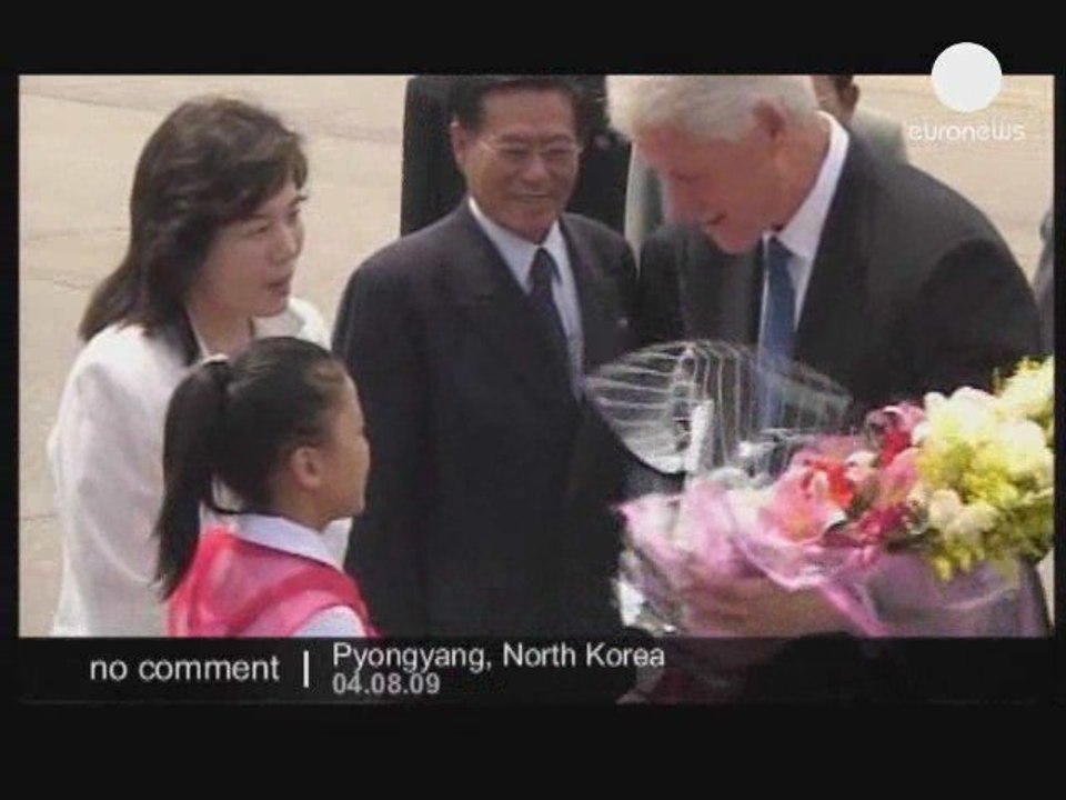visite surprise de Clinton en Corée du Nord