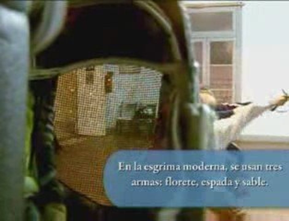 Esgrima.