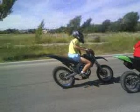 derbi senda xtreme contre derbi bultaco de la proto team