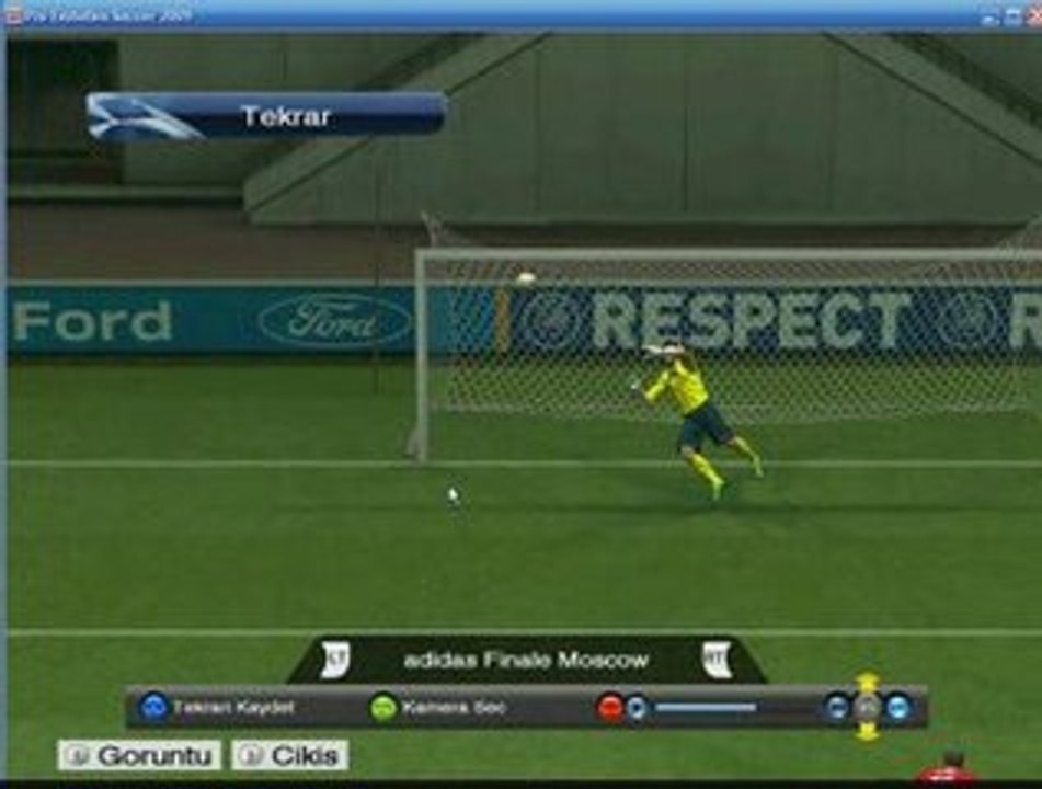 Pes 2009 kaçırılan gol Rooney (19king19) Abdülvahap