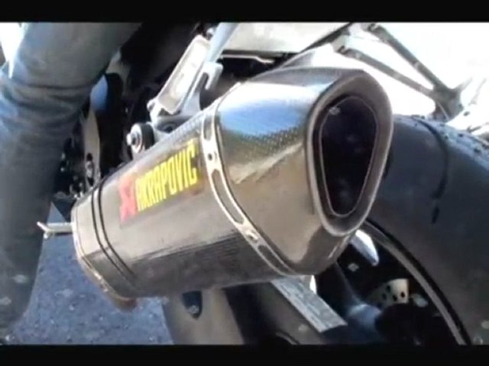 Burn le test du GSXR