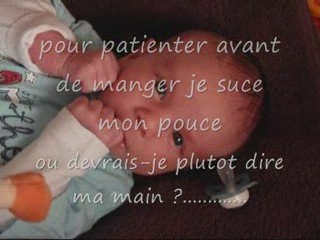 hugo suce son pouce le 30 07 09