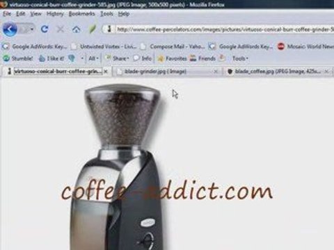 Conical Burr Coffee Grinder