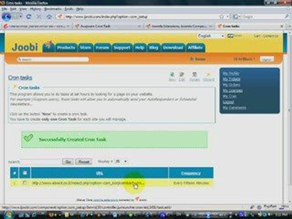 כמו מערכת רב מסר ג'ומלה - joomla autoresponder