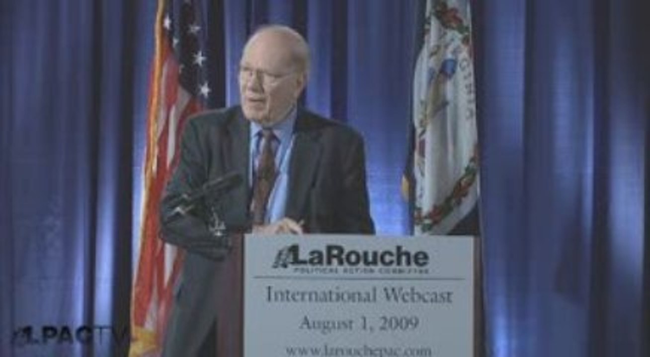 Lyndon LaRouche: Dringend notwendige Gesetzgebung