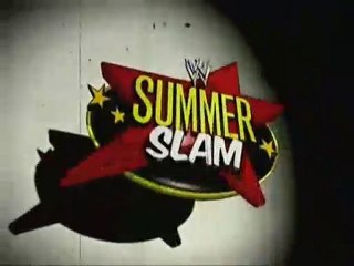 Summerslam 2009 Promo and Match card
