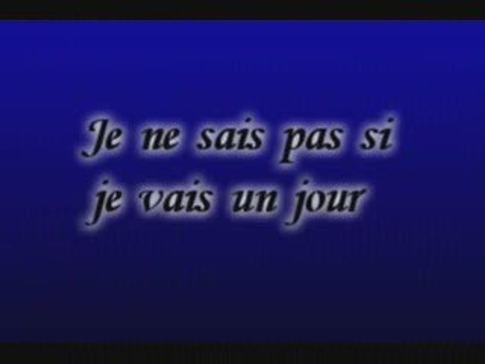 Grégoire Ce qu'il reste de toi sur une de mes vidéo