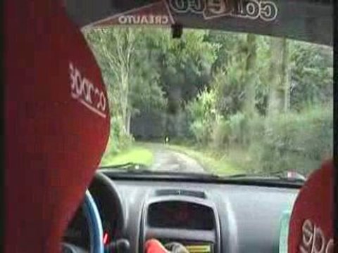 Rallye de l'avesnois 2009 ES6 Marc De Meyere/Antoine Guisse