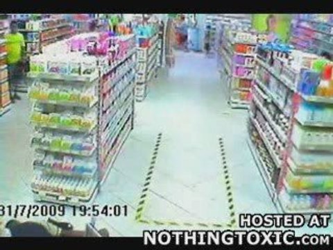 Security Guard Shot Point Blank in The Face