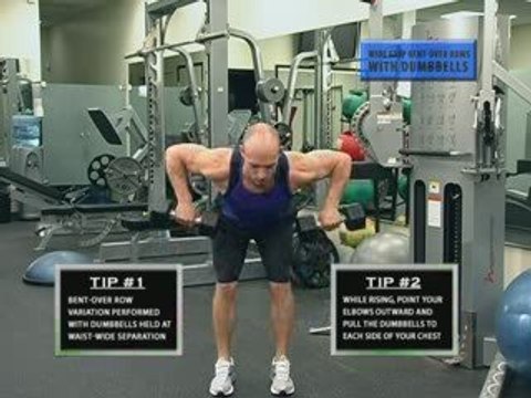 DB Bent Over Row | Upper Back Exercise