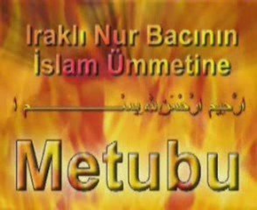 IRAKLI NUR BACININ EBU GARİB HAPİS HANESİNDEN MEKTUBU