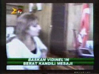 başkan vidinelin kandil tebriği