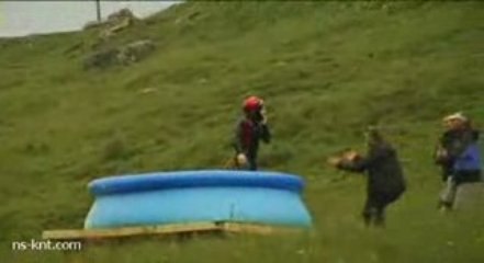 Biggest Waterslide Jump EVER