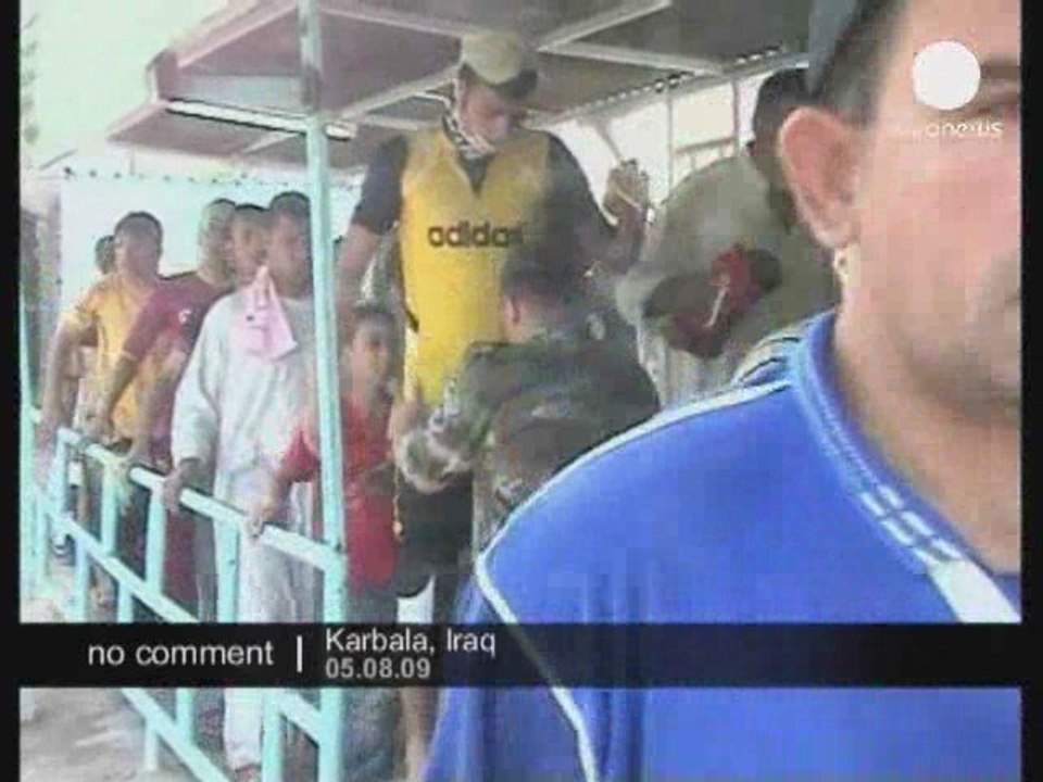 Pèlerins chiites en Irak