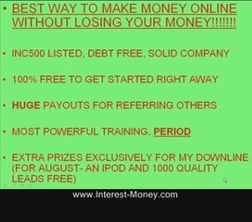 How To Make Money Online FREE