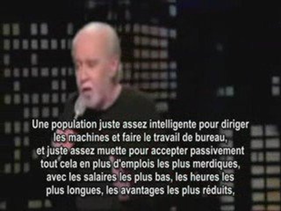 George CARLIN la pure vérité
