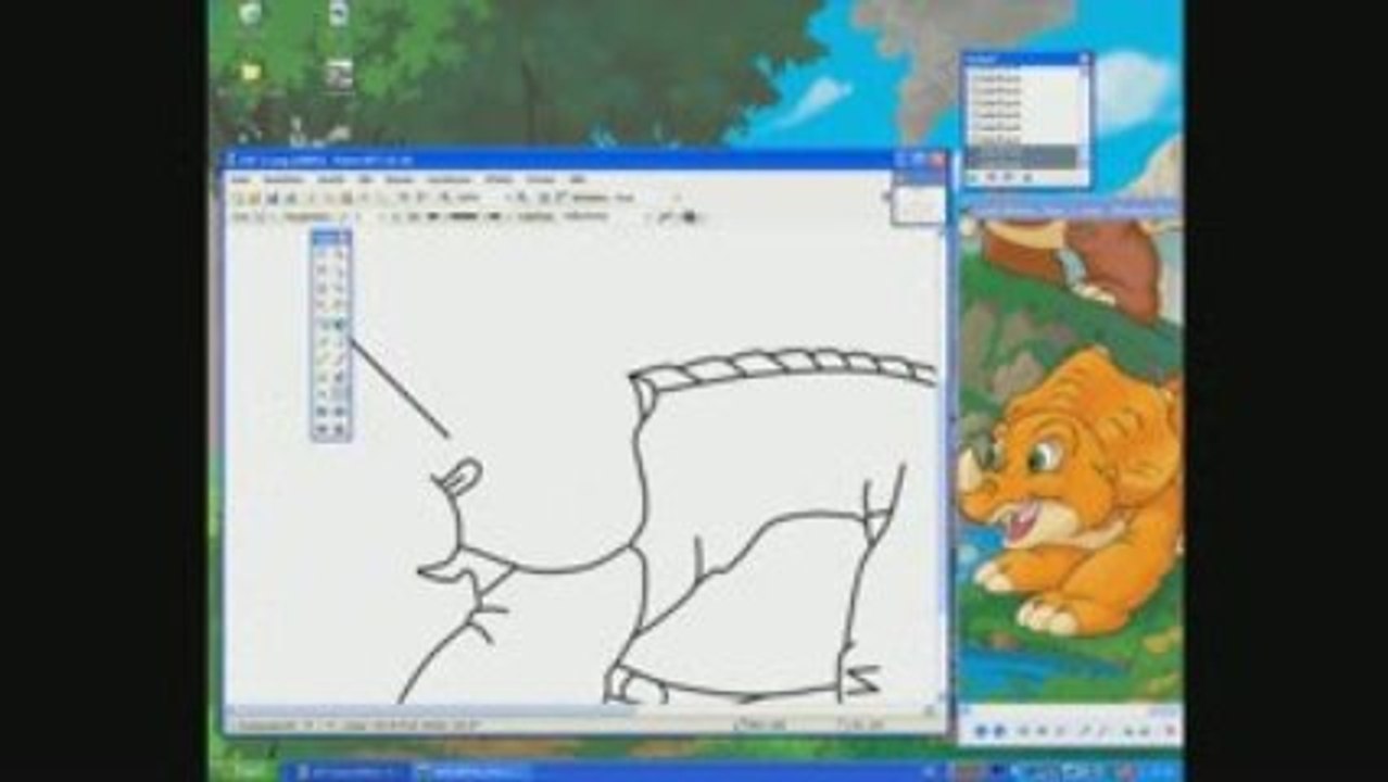 My Drawing from Cera from Land before Time