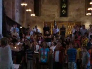 Répétition chorale Cathédrâle de LUND  en Suède