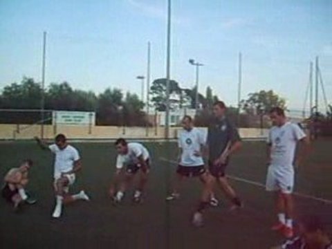 uav football entrainement PHA à Segond le 6 Août 2009