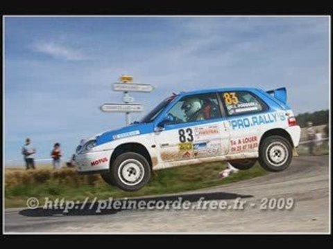 Premier rallye (concurrent) pour Julien Fouques ES 4