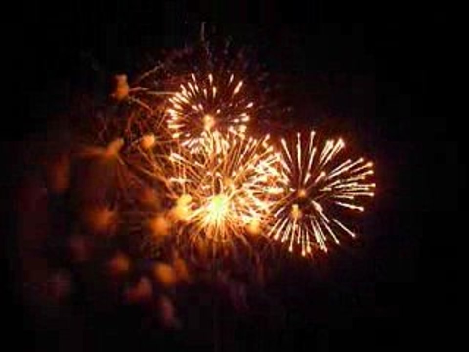 feu d'artifice 6 aout 2009 BANDOL