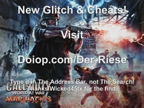Call of Duty 5 Der Riese Glitches - Map Pack 3 Tips & Tricks