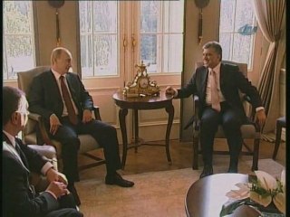 Cumhurbaşkanı Gül Rusya Başbakanı Putini Kabul Etti