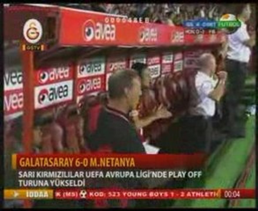 Galatasaray 6 – Maccabi Netanya 0