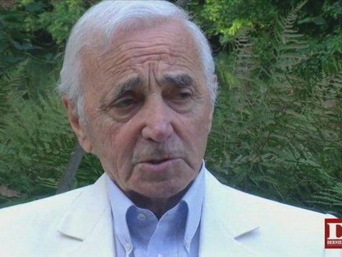 Interview de Charles Aznavour à la Foire aux vins Colmar