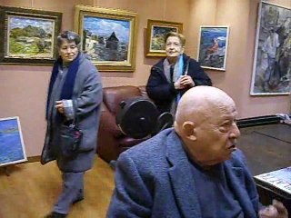 Tarbes François Mengelatte à l'atelier Valera le 5 décembre