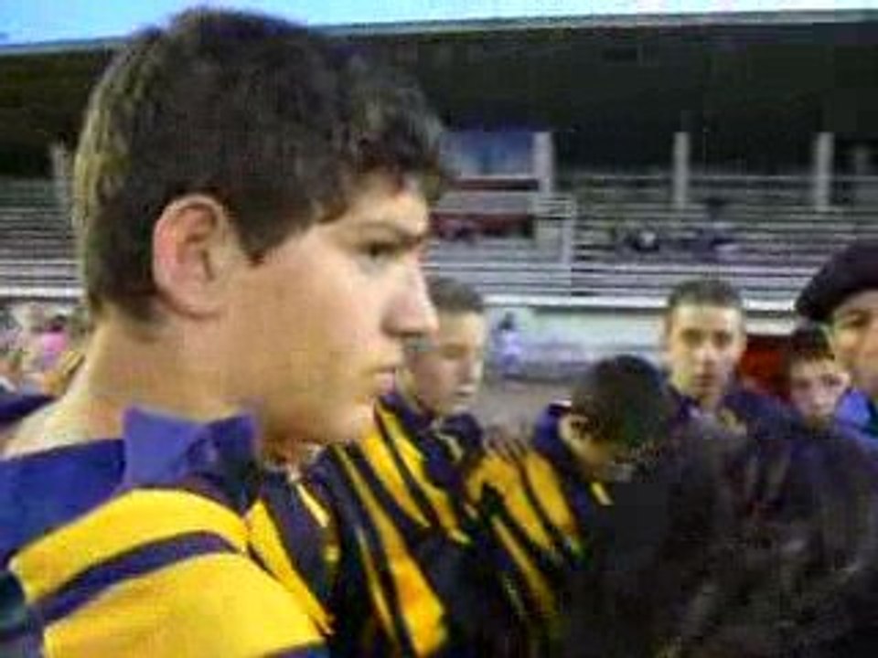 Valée de l' Huveaune Rugby club Marseille minime 2008/2009