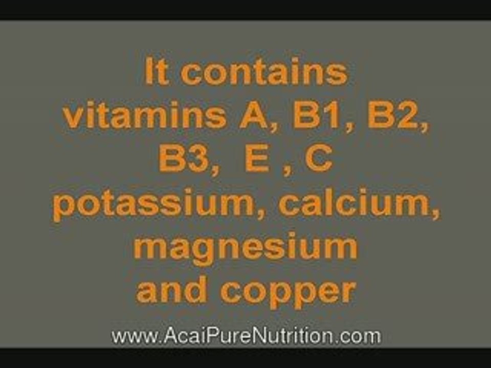 acai side effects, does acai berry, acai nutrition