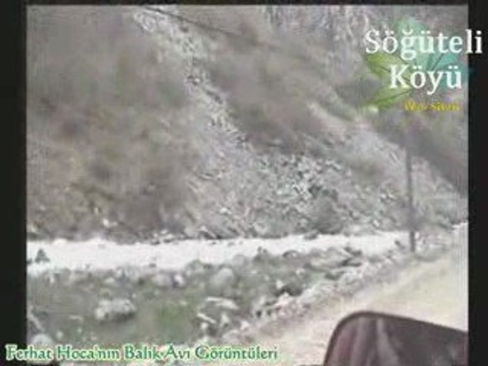 Söğüteli Köyü Ferhat Hoca'nın Balık Avı Görüntüleri