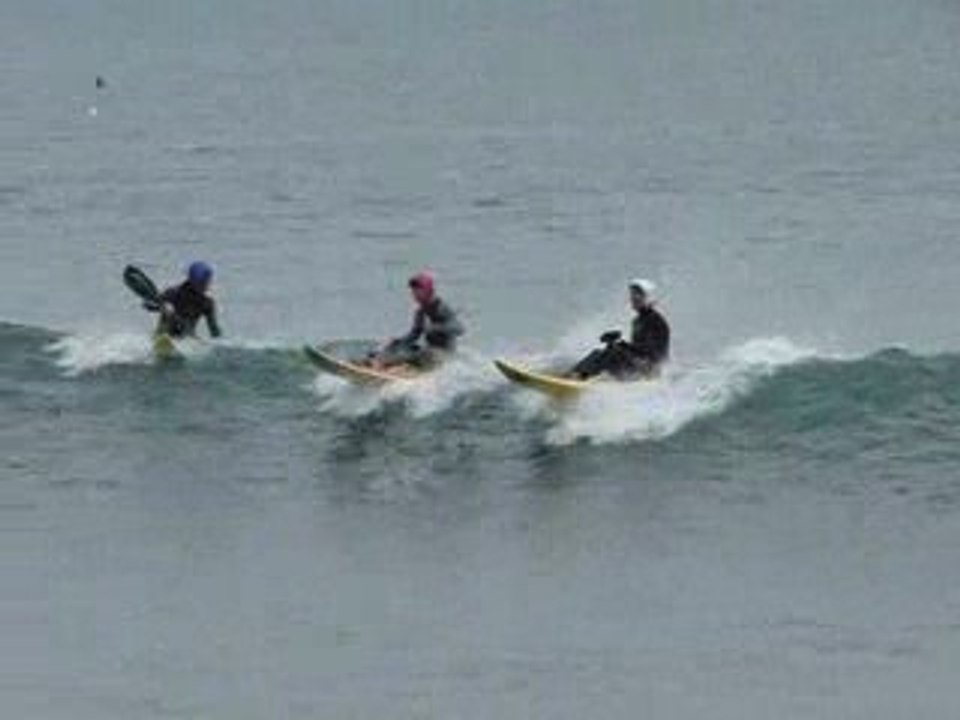 Wave-ski séssion au secret spot le 06-08-2009