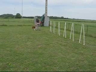 Déli, slalom couloir, 6 août 2009