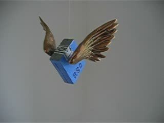 "raymond in the sky with gauloises" de Jérôme Durand